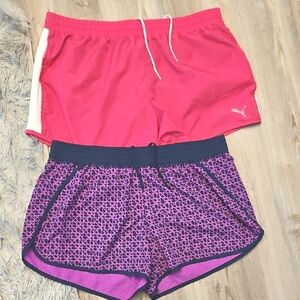PUMA CHAMPION Pink and Purple Athletic Shorts Sz.XXL